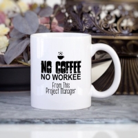 Kişiye Özel Proje Yöneticisi Kupa Bardak (Coffee)