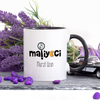 Kişiye Özel Maliyeci Kupa Bardak - Lacivert