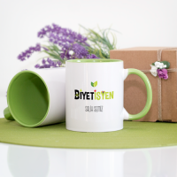 Kişiye Özel Diyetisyen Kupa Bardak - Yeşil