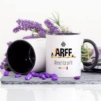 Kişiye Özel Lacivert Renkli Arff Kupa Bardak