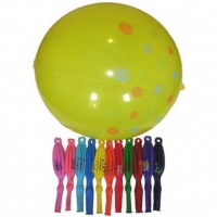Lastikli Punc Balon - 100 Adet