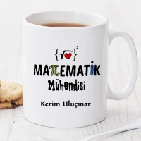 Matematik Mühendisi Kişiye Özel Kupa Pi37