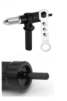 Matkap Ucu Perçinleme Tabancası Adaptörü 2.4mm-4.8mm Perçin Somunu Tabancası Dönüştürücü Konnektörü