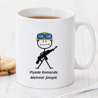 Mehmetcik Kişiye Özel Kupa Pi63