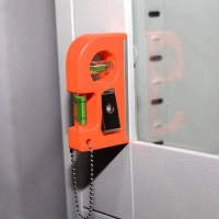 Mıknatıslı Mini Su Terazisi 85 MM - Kemer Mandallı