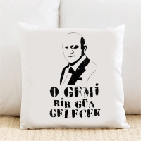 O Gemi Bir Gün Gelecek Kişiye Özel Yastık Kılıfı Pi230
