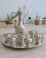 Osmanlı Motifli Zemzem Seti - 6 Kişilik