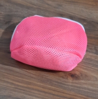 Pembe File Makyaj Çantası - Fermuarlı Çanta İçi Makyaj Malzeme Çantası