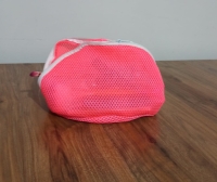 Pembe File Makyaj Çantası - Fermuarlı Çanta İçi Makyaj Malzeme Çantası