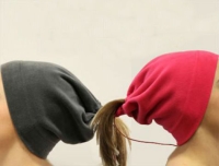 Polar Bere Boyunluk Unisex - Kırmızı