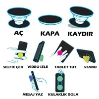 Popsocket Telefon Parmak Tutucu - Asorti