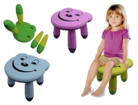 Portatif Mini Çocuk Taburesi - Pembe