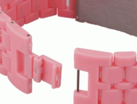 Renkli Samurai Led Kol Saati - Pembe