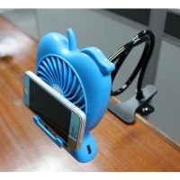 Şarj Edilebilir Vantilatör Telefon Tutacaklı Askılı Fan