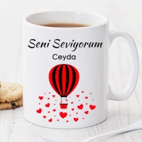 Seni Seviyorum Kişiye Özel Kupa Pi108