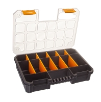 Slim Organizer  Alet Çantası -Vida Olta Çivi Boncuk Yüzük Küpe Kutusu - 14 Gözlü