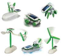Solar Robot Mucit Kiti - 6 in 1