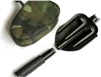 Survival Katlanabilir Tırmıklı Kürek (Tırmık Testere Pusula)