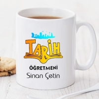 Tarih Öğretmeni Kişiye Özel Kupa Pi42