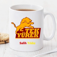 Tek Yürek Kişiye Özel Kupa Pi139