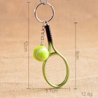 Tenis Raket Ve Topu Anahtarlık