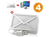 USB Girişli E-Mail Habercisi Masa Lambası