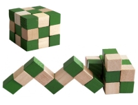 Yılan Küp Ahşap Puzzle