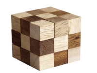 Yılan Küp Ahşap Puzzle