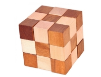 Yılan Küp Ahşap Puzzle