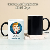 Yılın İş Adamı Kişiye Özel Sihirli Kupa Pi23