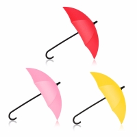 Dekoratif Şemsiye Askı (3lü Set)