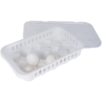 Hijyenik Yumurta Saklama Kabı 15 Bölmeli Kapaklı