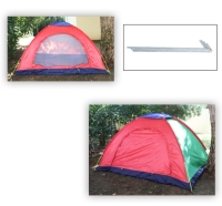 Kolay Kurulumlu Kamp Çadırı 3 - 4 Kişilik -Taşıma Çantalı