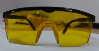 Korumalı Laboratuvar Gözlüğü Sarı