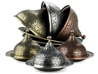 Osmanlı Motifli Lokumluk Büyük - Gümüş