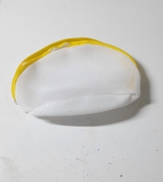 Sarı Fermuarlı Beyaz File Sütyen Yıkama Bikini İç Çamaşırı Hassas Çamaşır Yıkama Aparatı