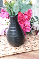 Tombul Vazo - Kırılmaz Plastik  Vazo