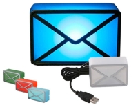 USB Girişli E-Mail Habercisi Masa Lambası